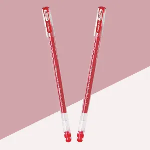 (2 Pcs.) Montex Hy-Speed Sparkle Pens in Red