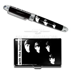 ACME Beatles With the Beatles Pen and Card Case Limited Edition Set