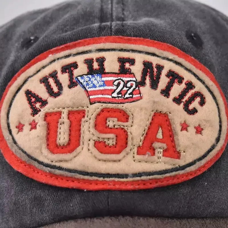 Authentic USA Washed Cotton Baseball Cap