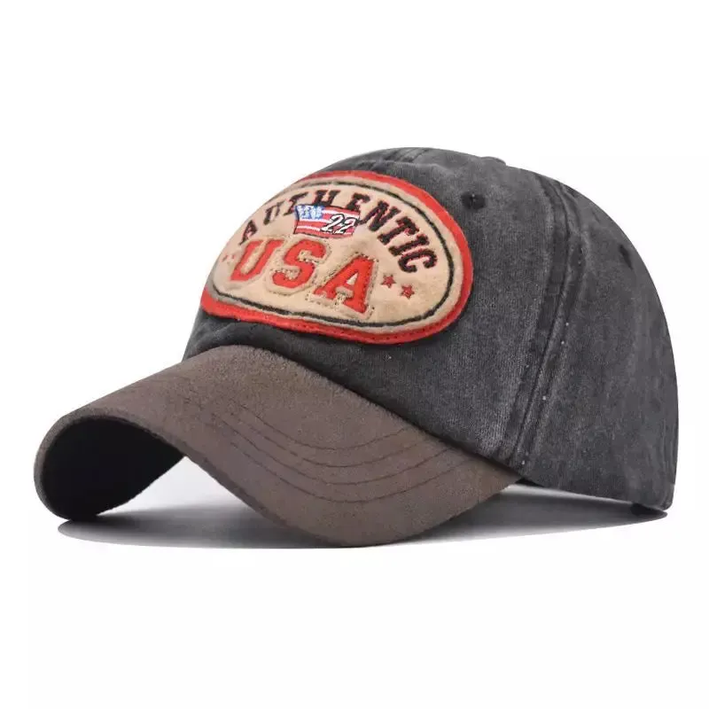 Authentic USA Washed Cotton Baseball Cap