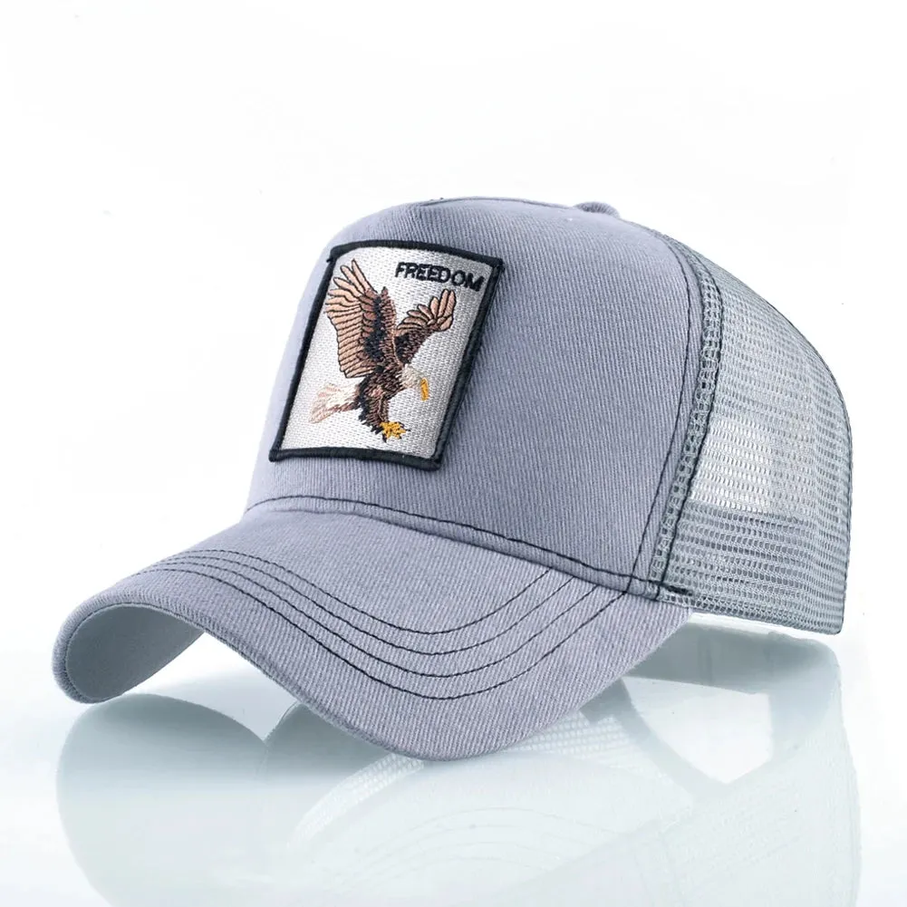 Bald Eagel Trucker Cap