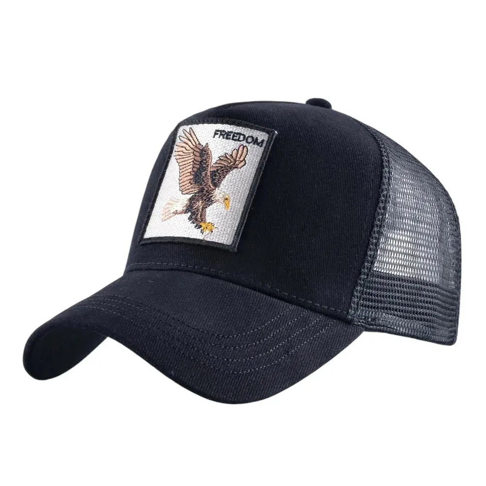 Bald Eagel Trucker Cap