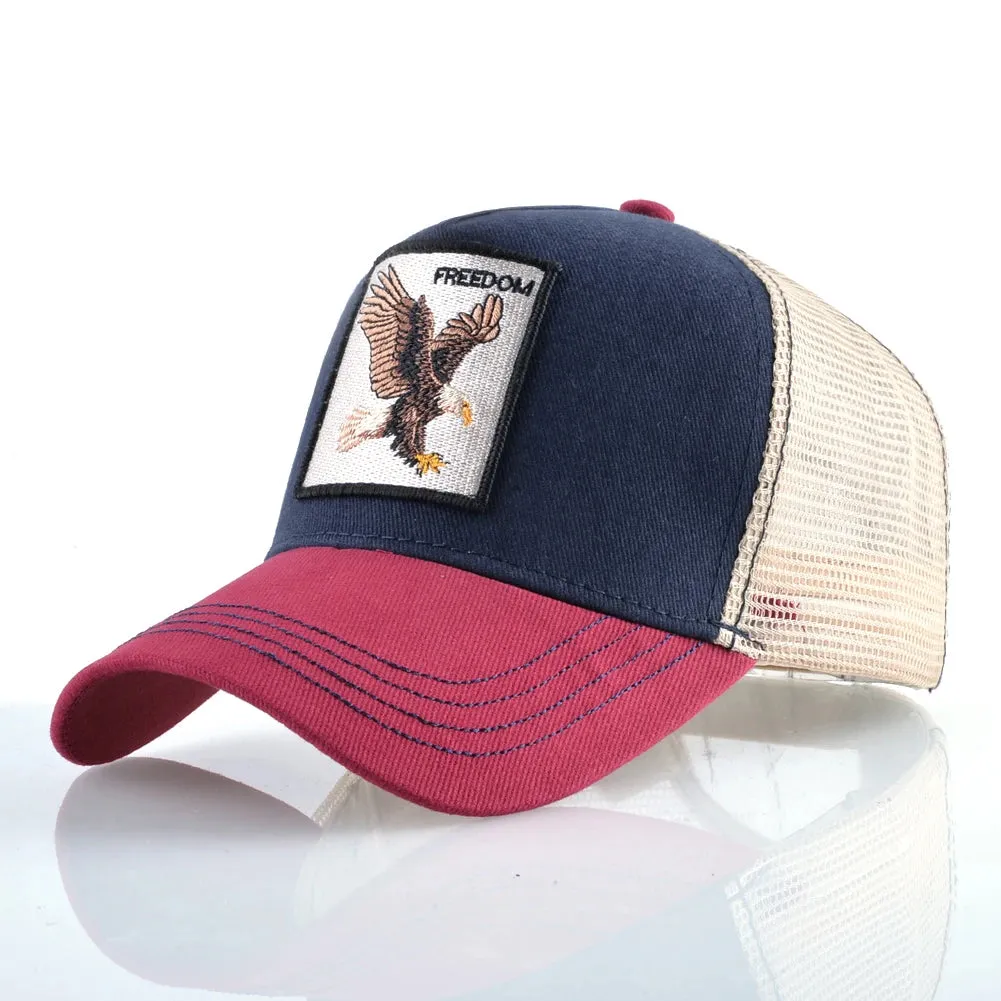 Bald Eagel Trucker Cap