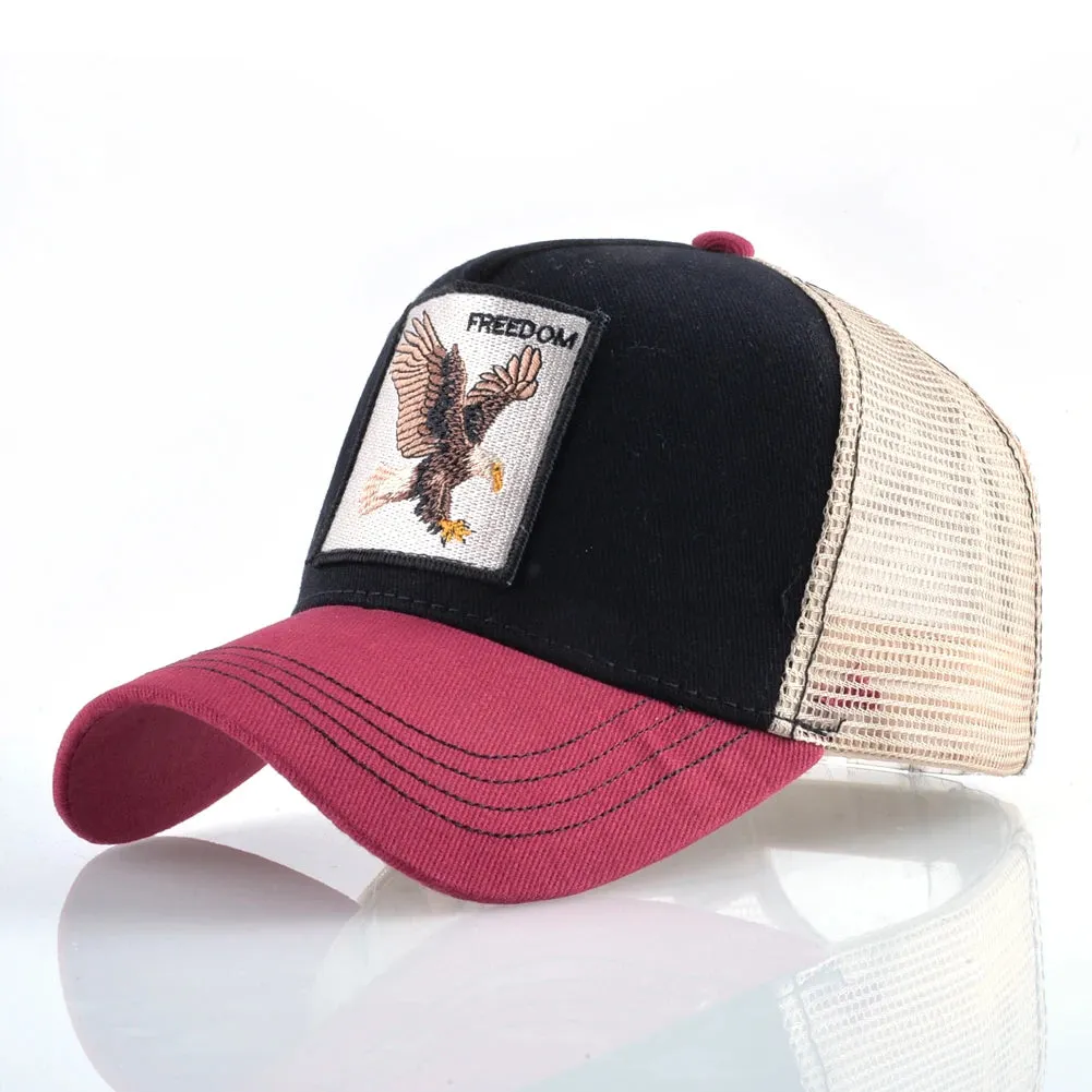 Bald Eagel Trucker Cap