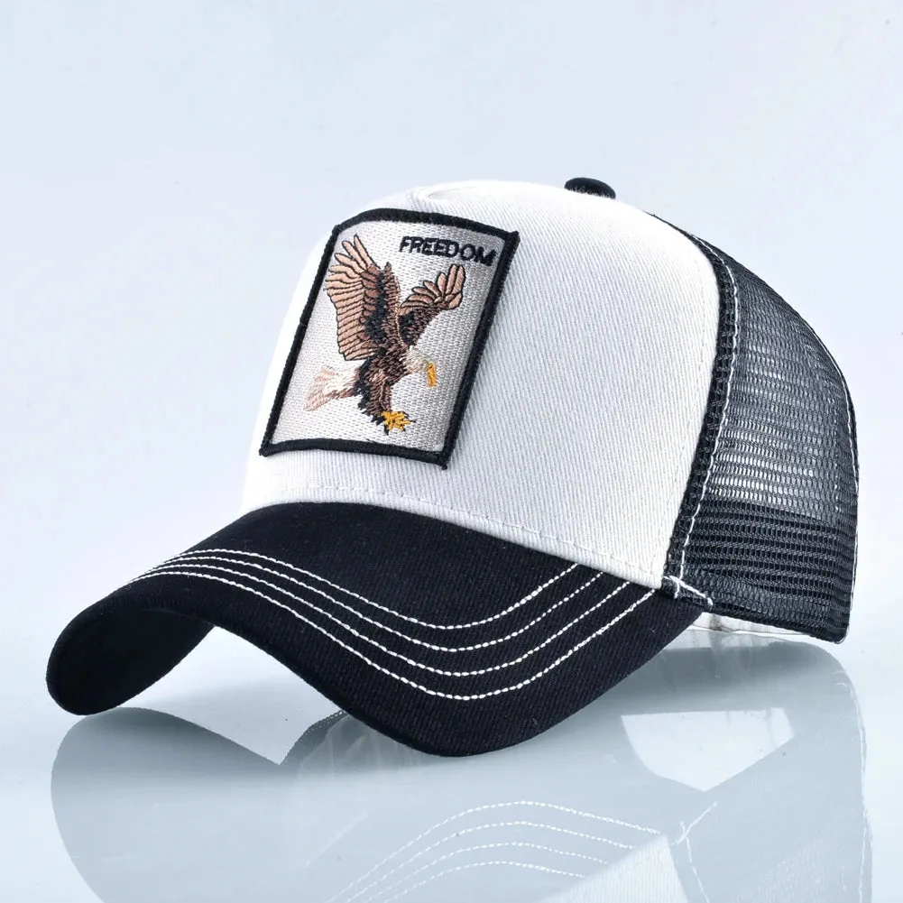 Bald Eagel Trucker Cap