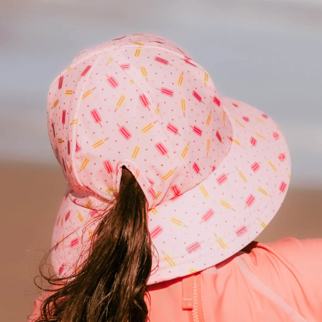 Bedhead: Ponytail Swim Bucket Beach Hat Ice Pop