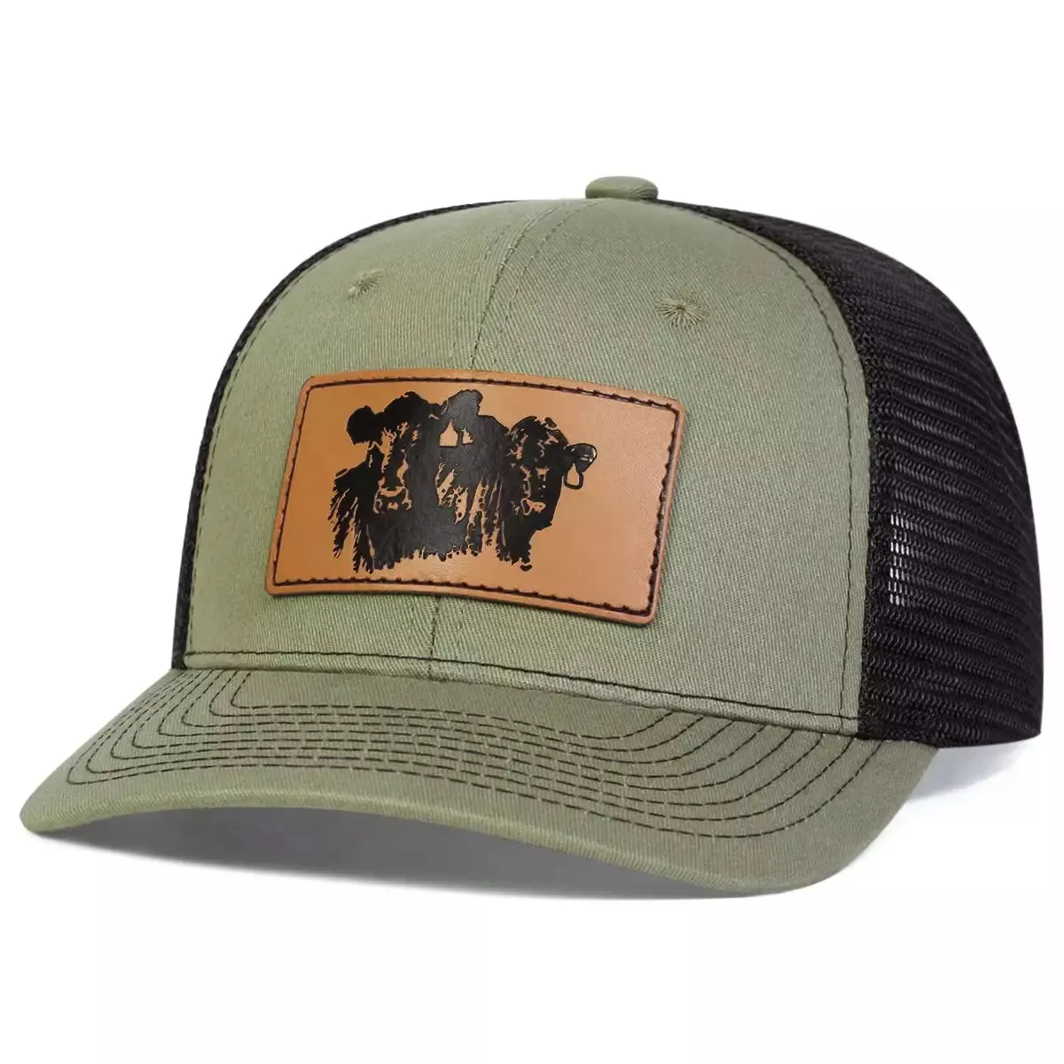 Black Bulls Trucker Cap