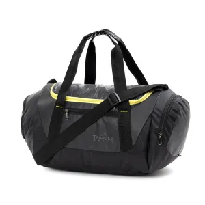 Blaze Gym & Sports Duffel Bag - Black   Yellow