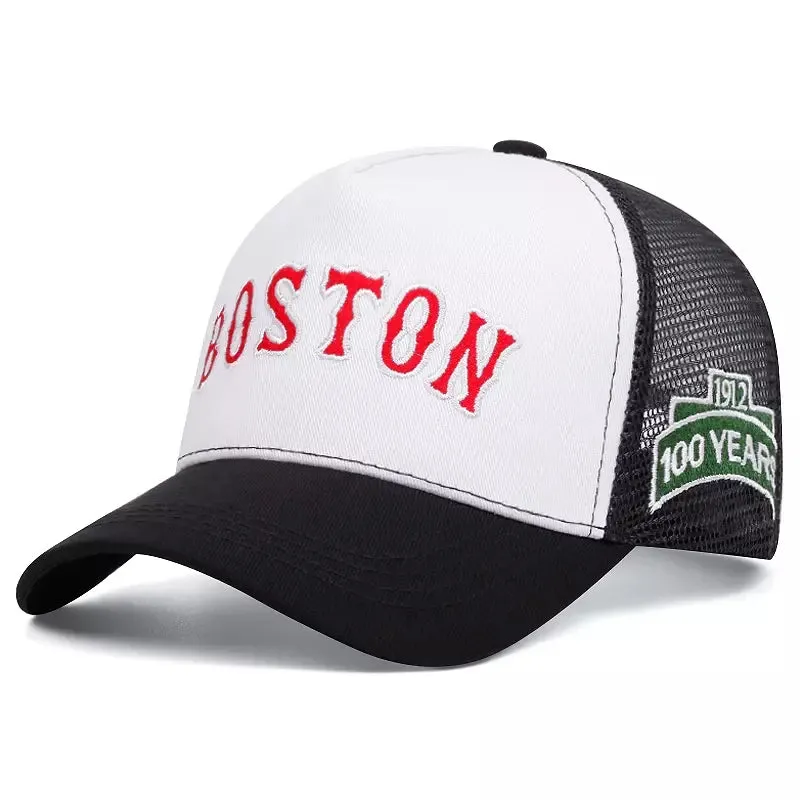 Boston 100 Years Trucker Cap