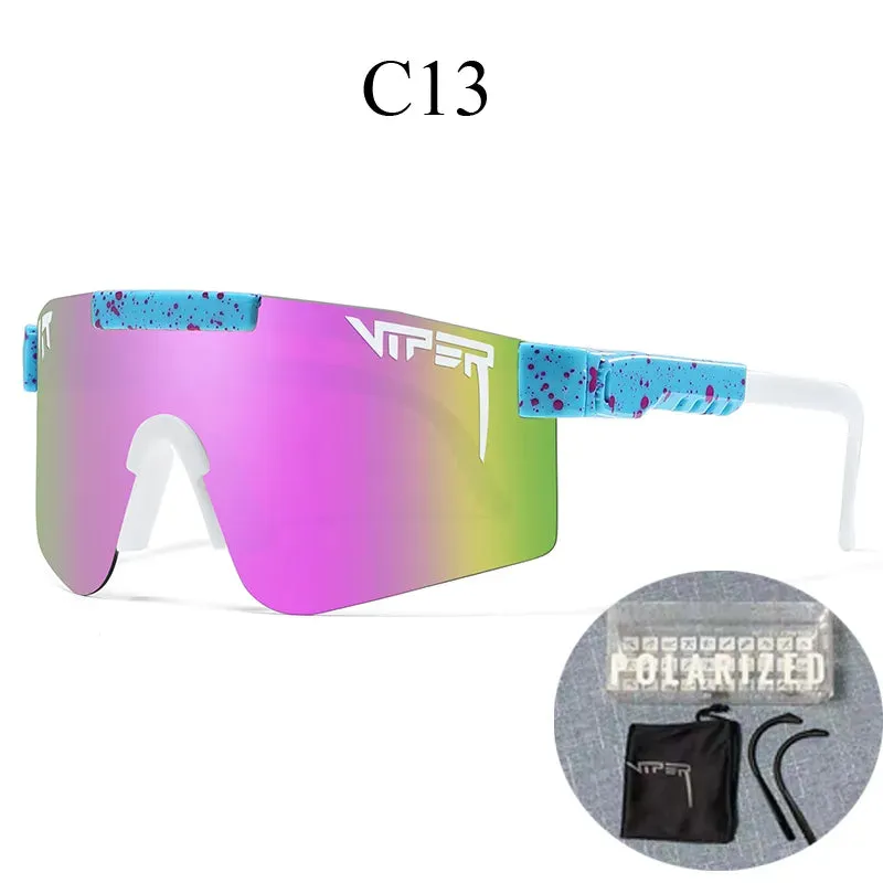 Brand Cycling Glasses UV400 Polarized Outdoor Sports Running Eyewear Fashion Bike Bicycle Party Sunglasses MTB Goggles with Case