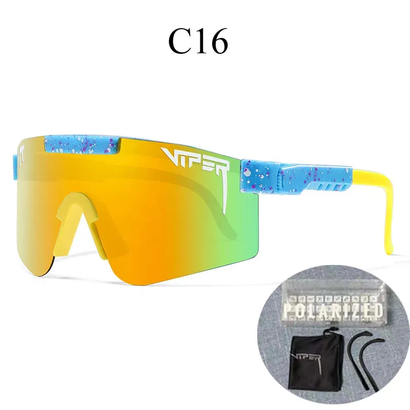 Brand Cycling Glasses UV400 Polarized Outdoor Sports Running Eyewear Fashion Bike Bicycle Party Sunglasses MTB Goggles with Case