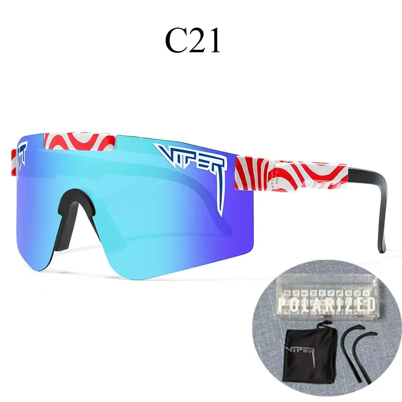 Brand Cycling Glasses UV400 Polarized Outdoor Sports Running Eyewear Fashion Bike Bicycle Party Sunglasses MTB Goggles with Case