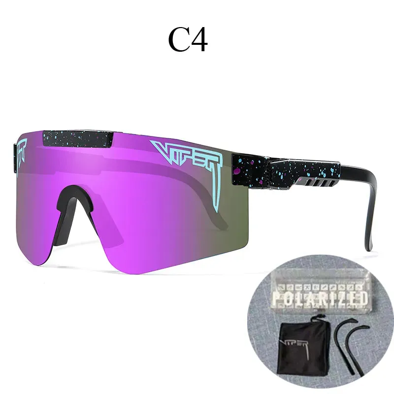 Brand Cycling Glasses UV400 Polarized Outdoor Sports Running Eyewear Fashion Bike Bicycle Party Sunglasses MTB Goggles with Case