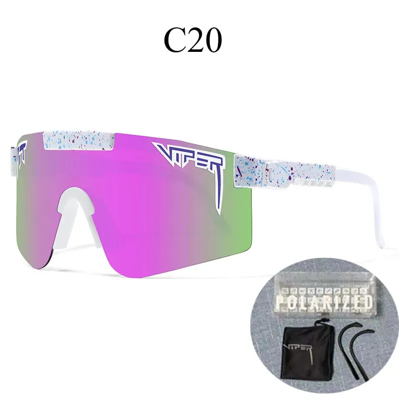 Brand Cycling Glasses UV400 Polarized Outdoor Sports Running Eyewear Fashion Bike Bicycle Party Sunglasses MTB Goggles with Case