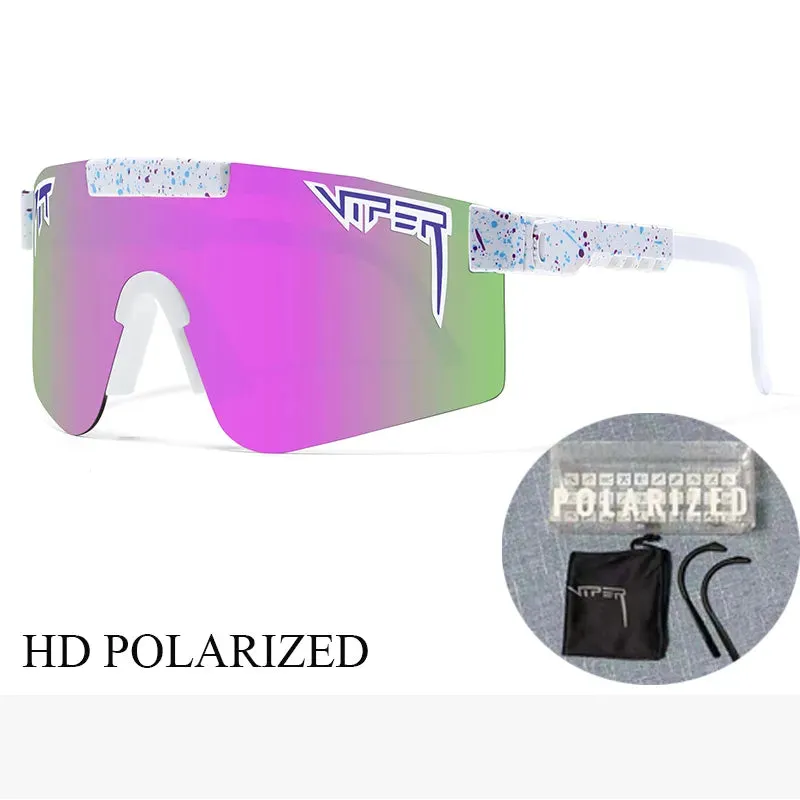 Brand Cycling Glasses UV400 Polarized Outdoor Sports Running Eyewear Fashion Bike Bicycle Party Sunglasses MTB Goggles with Case