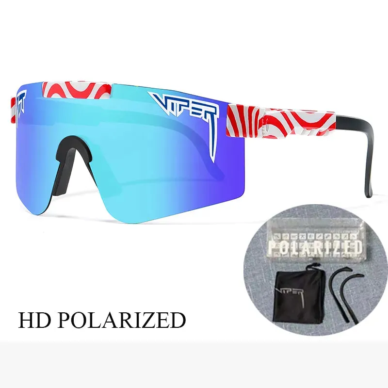 Brand Cycling Glasses UV400 Polarized Outdoor Sports Running Eyewear Fashion Bike Bicycle Party Sunglasses MTB Goggles with Case