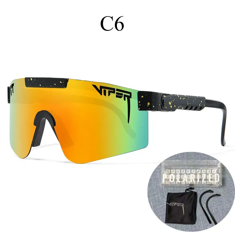 Brand Cycling Glasses UV400 Polarized Outdoor Sports Running Eyewear Fashion Bike Bicycle Party Sunglasses MTB Goggles with Case