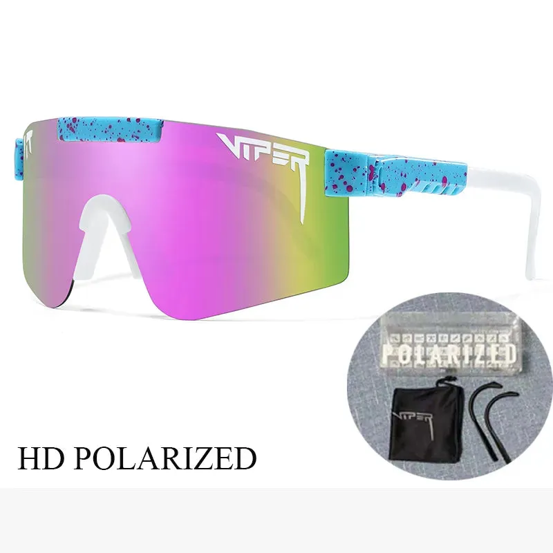 Brand Cycling Glasses UV400 Polarized Outdoor Sports Running Eyewear Fashion Bike Bicycle Party Sunglasses MTB Goggles with Case