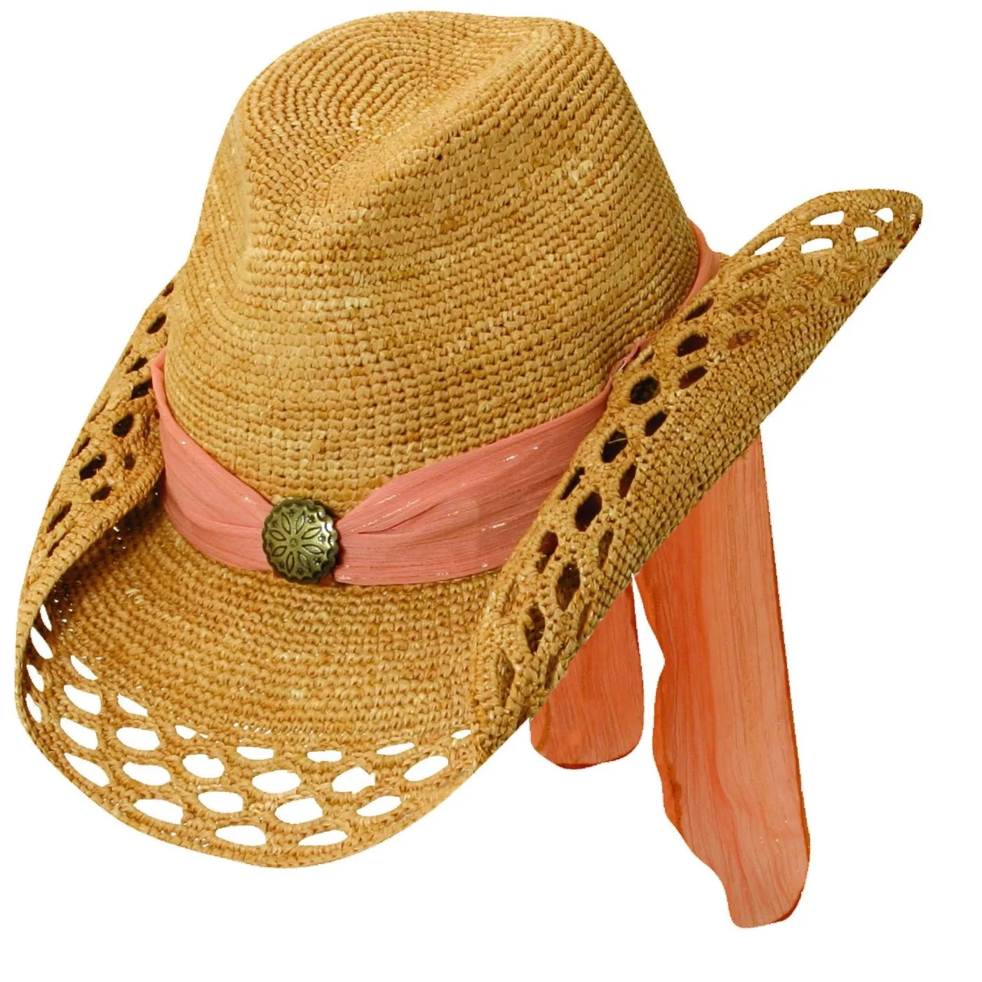 Callanan Crocheted Western Sun Hat