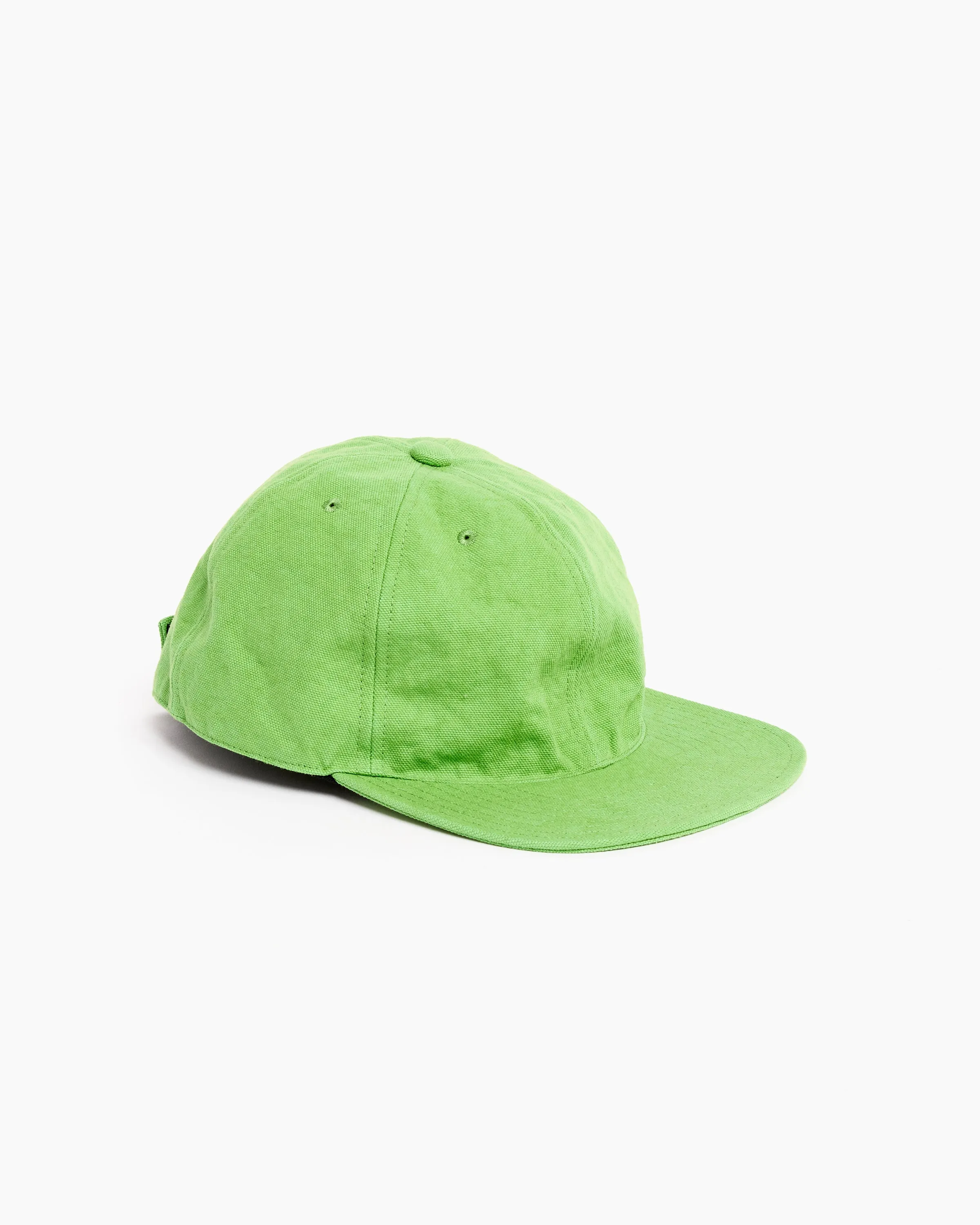 Canvas Velcro Back Cap in Fairway