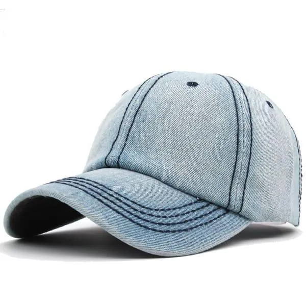 Classic Denim Baseball Cap