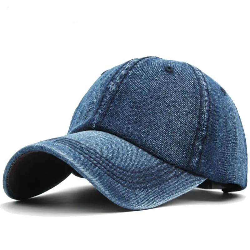 Classic Denim Baseball Cap