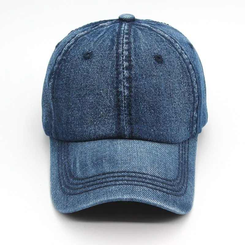 Classic Denim Baseball Cap