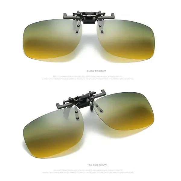 Clip-on Anti-Glare Driving Glasses