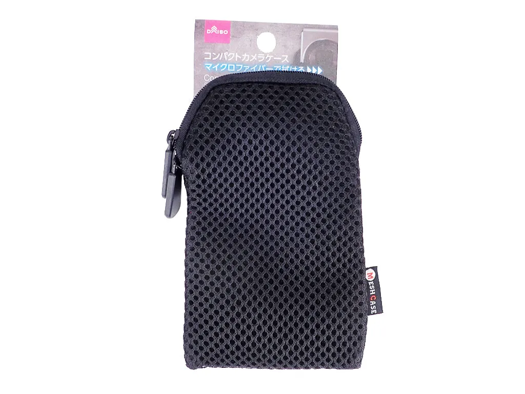 Compact Camera Case Wipeable with Microfiber