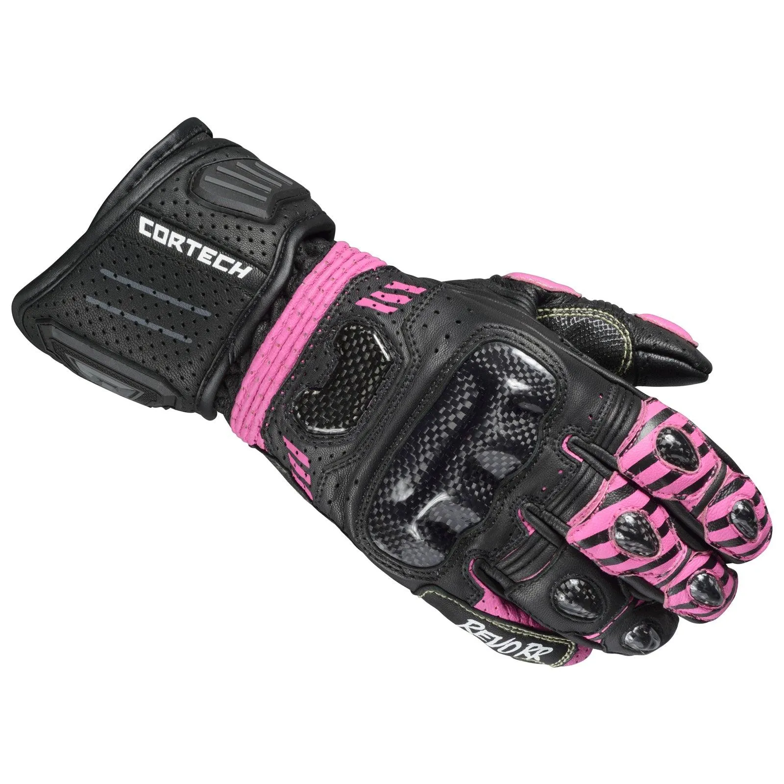 Cortech Revo Sport RR Women's Glove - Black/Pink