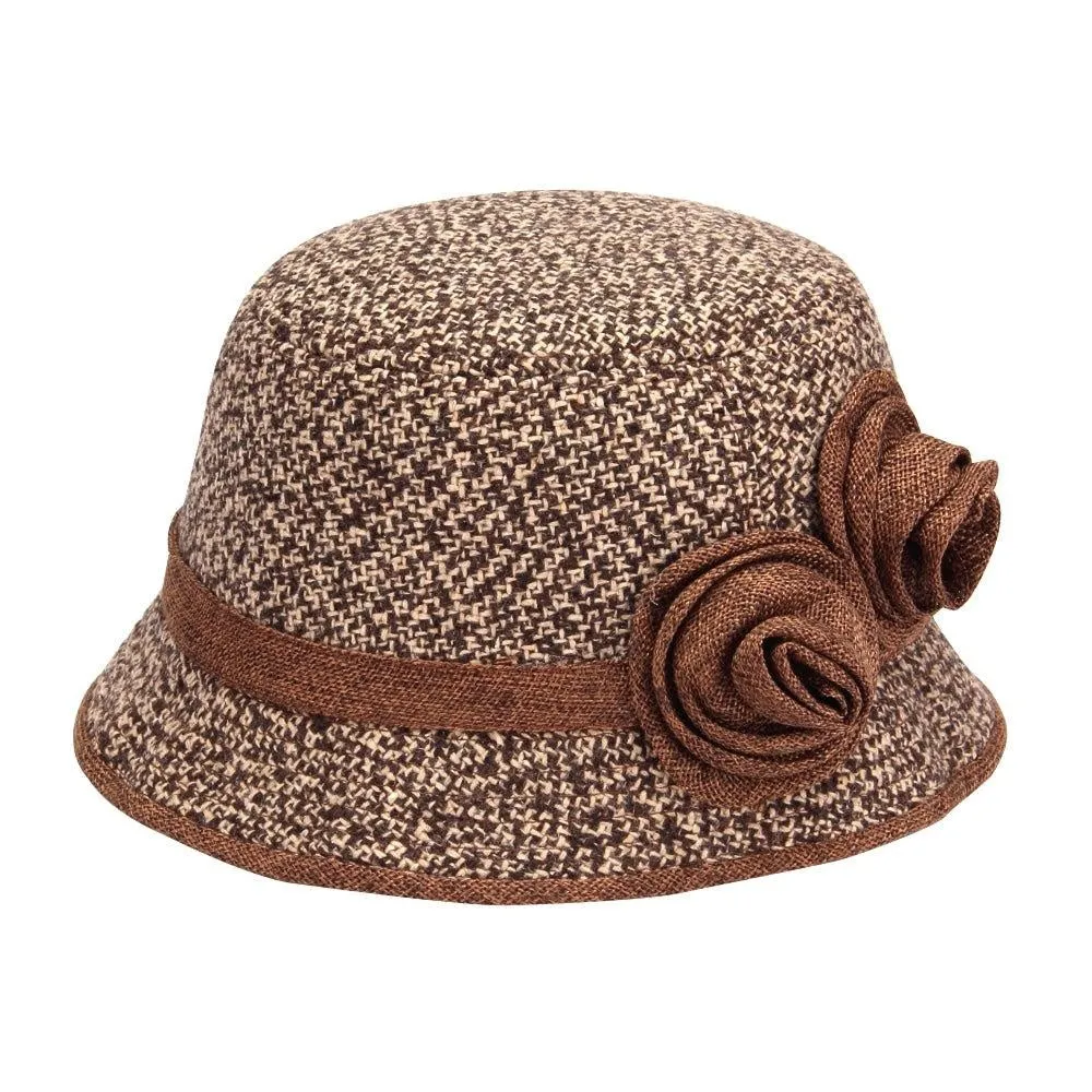 FabSeasons Brown Cloche for Women