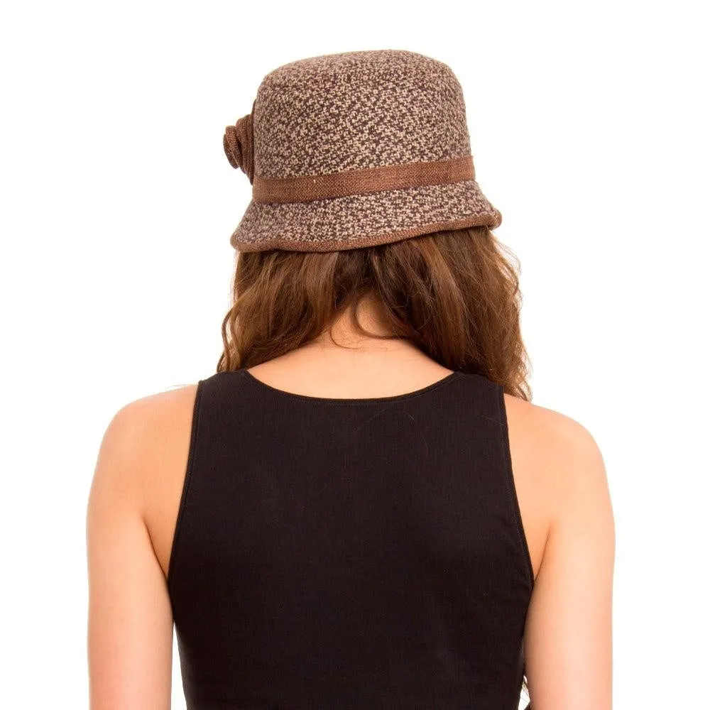 FabSeasons Brown Cloche for Women