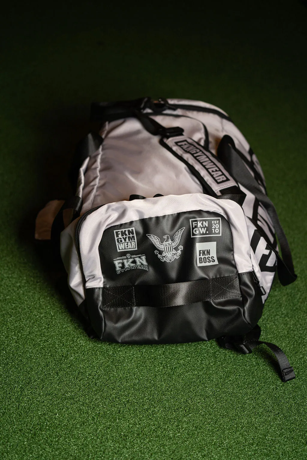 FKN Gym Bag Convertible Backpack Grey / Black