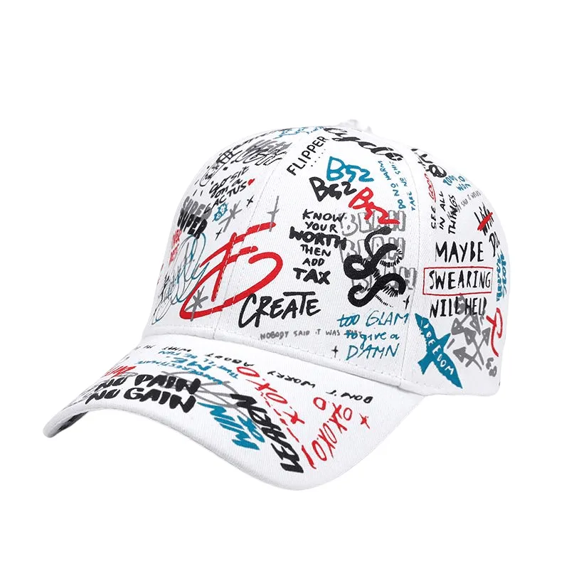 GLTR Graffiti Cotton Baseball Cap