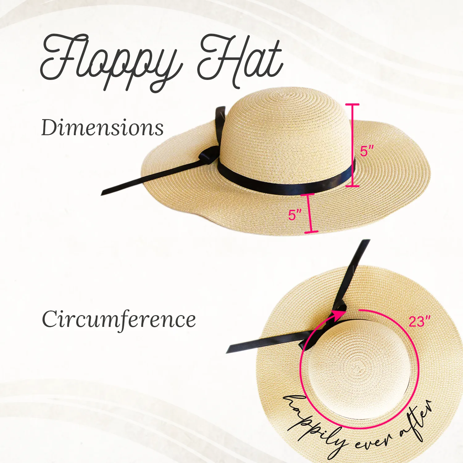 Happily Ever After Floppy Hat