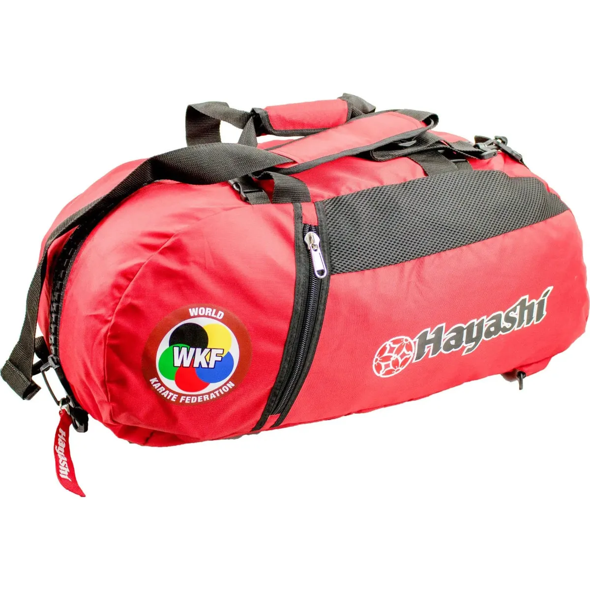 Hayashi WKF Sportsbag/Backpack Red