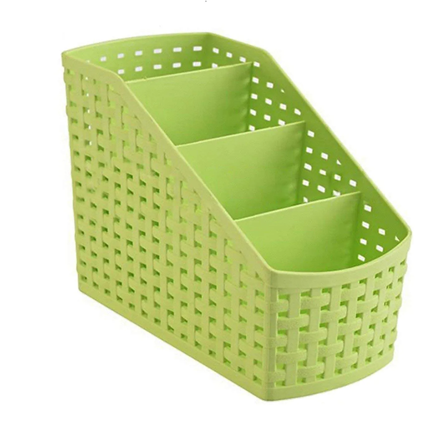 Heart Home 1 Piece Plastic Multipurpose Storage Basket for Bathroom, Kitchen, Office (Multi) - CTHH18773