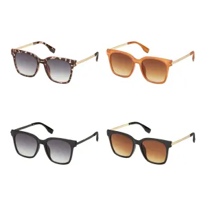 Jade Elevated Square Sunglasses Assortment