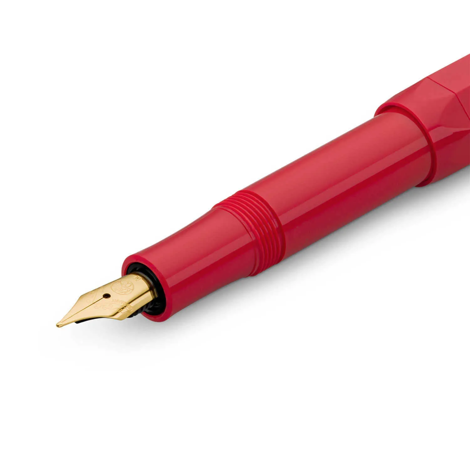 Kaweco Classic Sport Fountain Pen with Optional Clip - Red