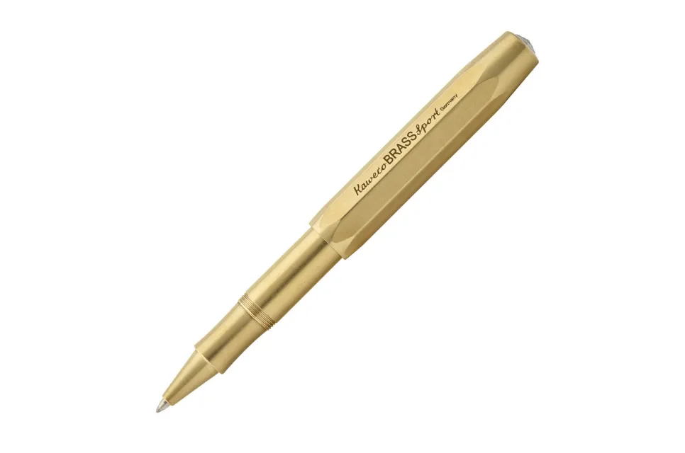 Kaweco Sport Rollerball Pen in Raw Brass