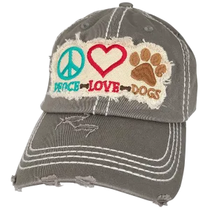 KBV-1405 Peace Love Dogs Moss