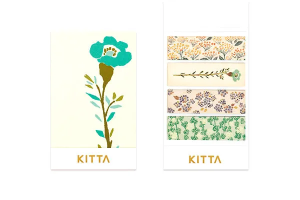 KITTA Washi Tape Flower 4