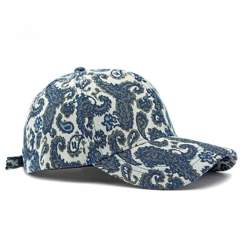 Laurenclay Cashew Flowers Baseball Cap