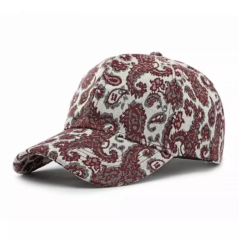 Laurenclay Cashew Flowers Baseball Cap