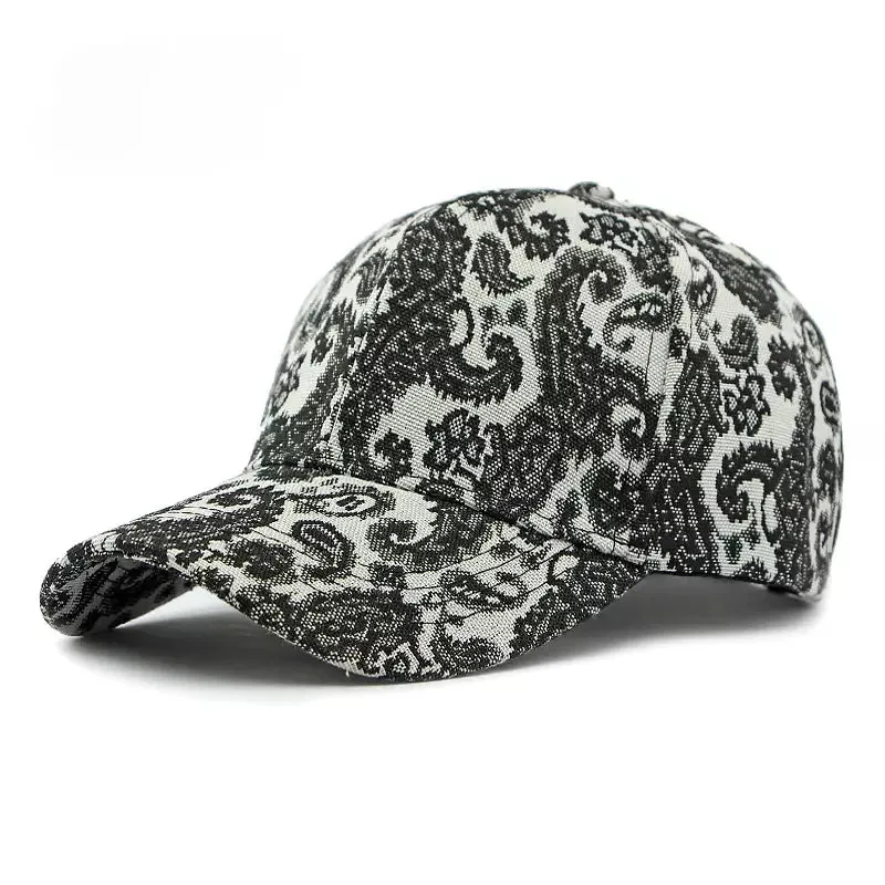 Laurenclay Cashew Flowers Baseball Cap