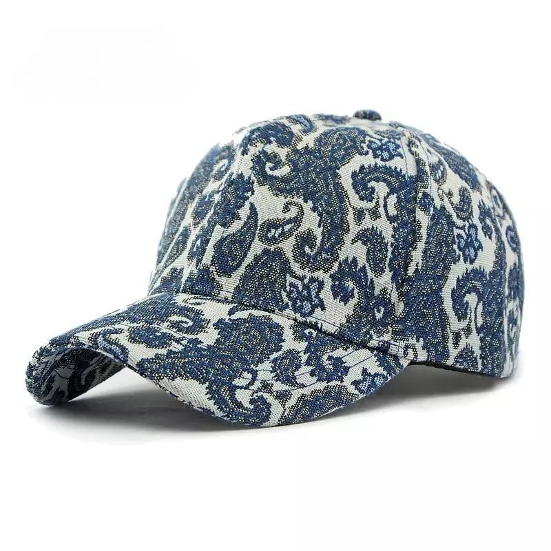 Laurenclay Cashew Flowers Baseball Cap