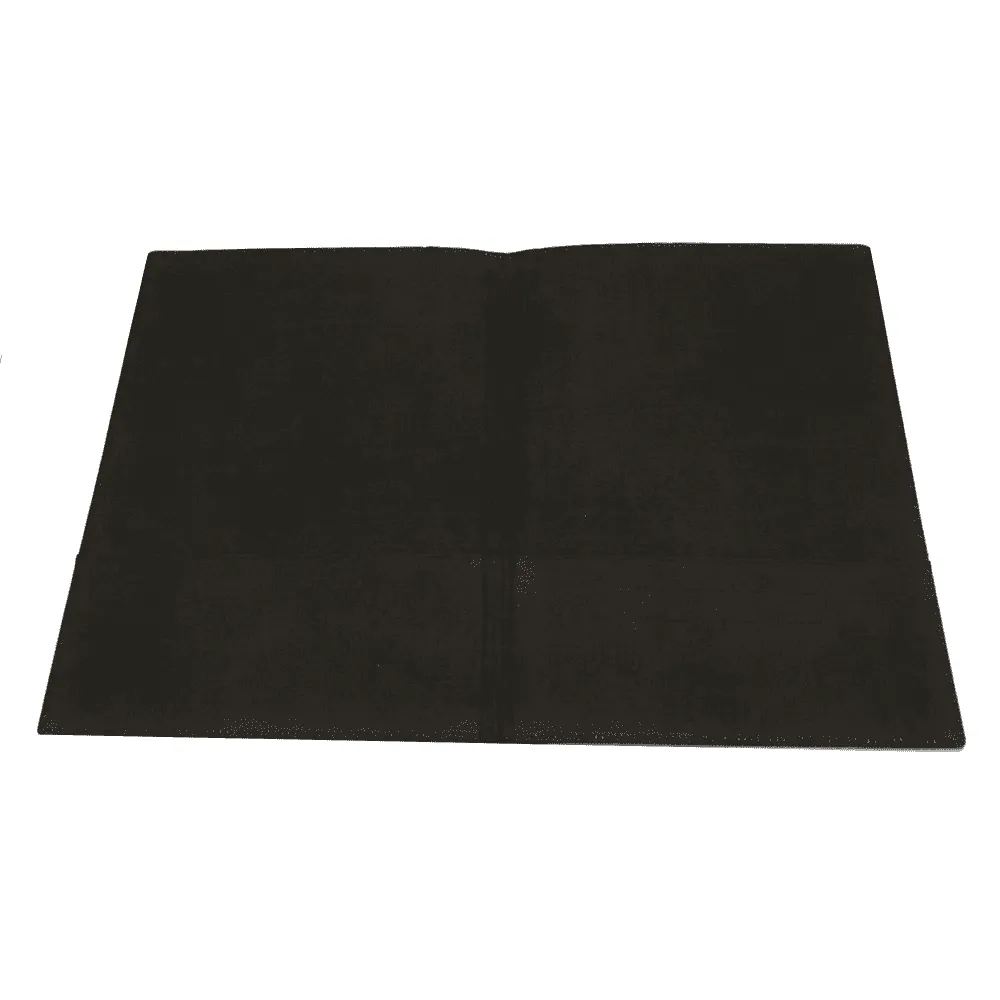 Leather Portfolio Black