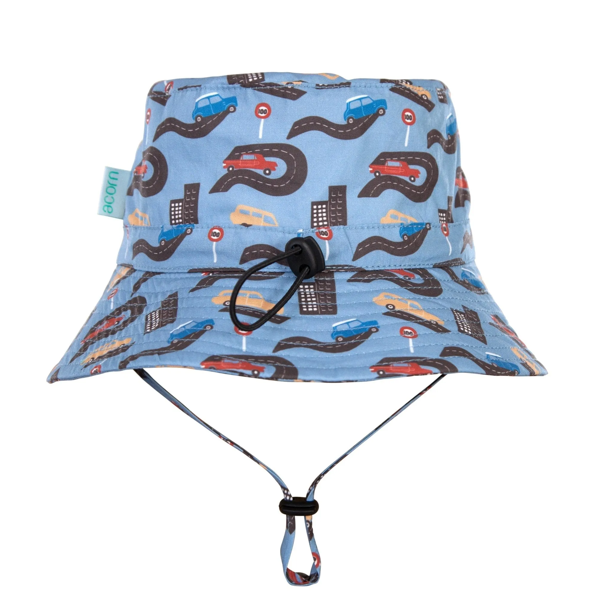 Let's Hit The Road Wide Brim Bucket Hat