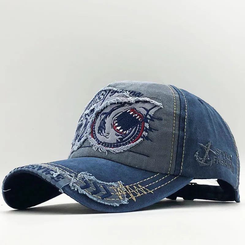 Mako Shark Cotton Baseball Cap