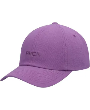 Men's Purple Adjustable Hat with PTC Clipback RVCA